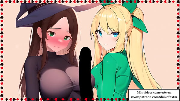 Amigas brujitas deciden visitarte en prision para sacarte semen joi fantas&iacute;a hentai en espa&ntilde;ol