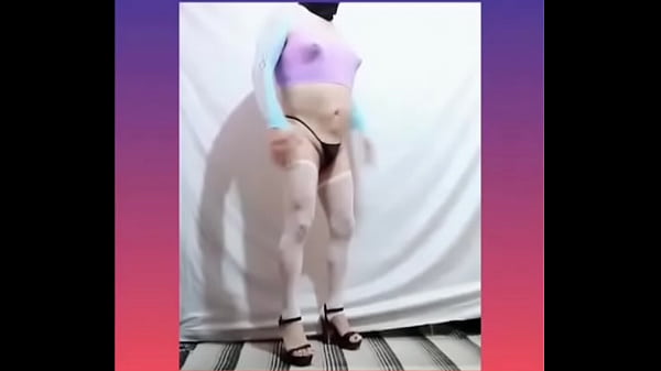 mariann bailando tacones lenceria 