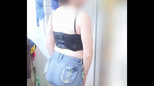 I love wearing my denim mini skirt and shaking my ass 