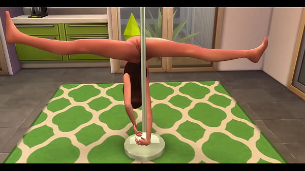 Horny SlutOn The_StripperPole