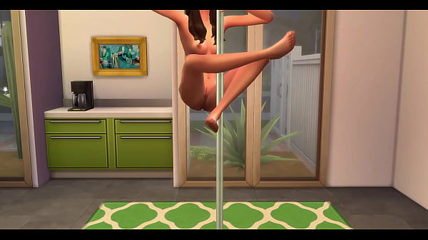 Play MP4 - Horny Slut On The Stripper Pole