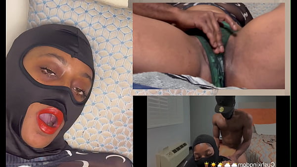 Ebony reaction squirt while watchin xvideos eye rolling orgasm 