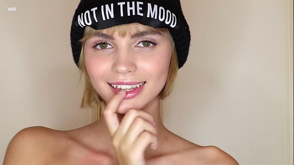 Young Blonde Ariel From Ukraine Playing With Toy thumbnail