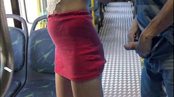 Student is groped and fucked by a stranger on the bus