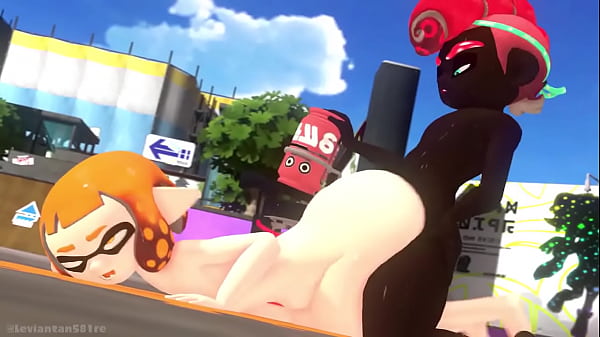 Inkling gostosa leva pau