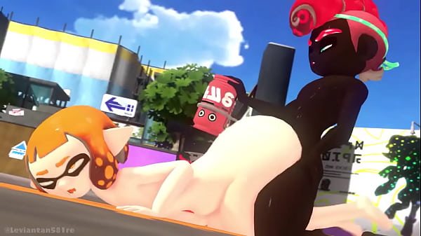 Inkling gostosa leva pau