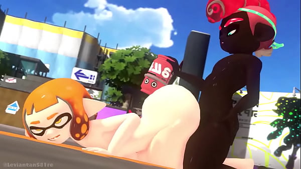 Inkling gostosa leva pau