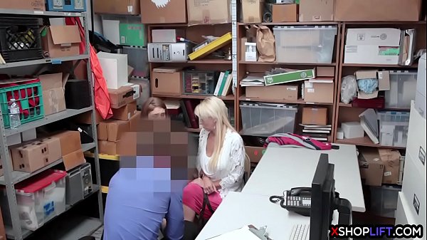 Teen suspected of stealing and fucked_by a security guard