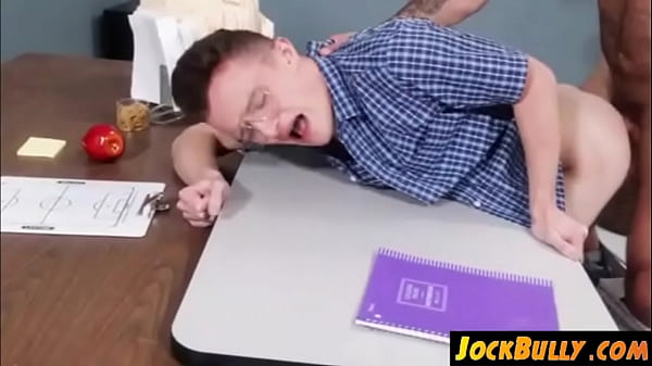 Hairy Football Jock Fucks Twink Nerd Asshole In Class thumbnail