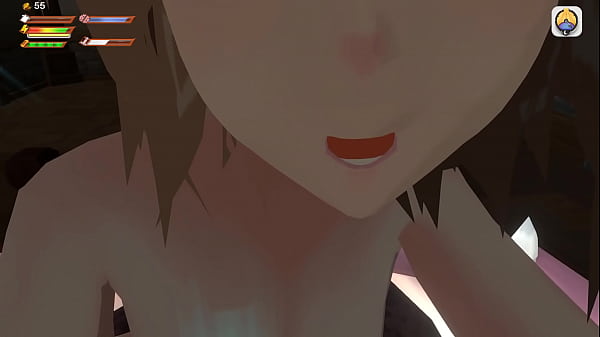 Femdom University demon house scene 