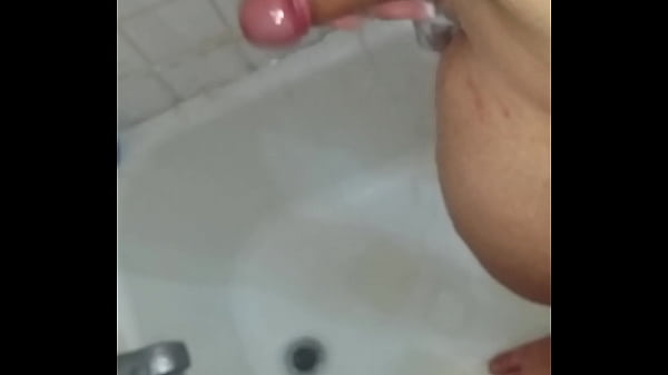 young dominican takimg shower playing with my cock