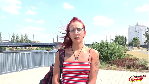 German Scout - Skinny Ginger Girl Bella Seduce To Asshole Sex At Real Talks Casting thumbnail