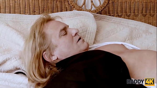 DADDY4K. Mature guy shows sweet bride real sex before ceremony
