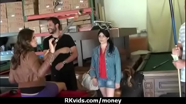 Slutty amateur babe is paid cash from some crazy public sex 18 