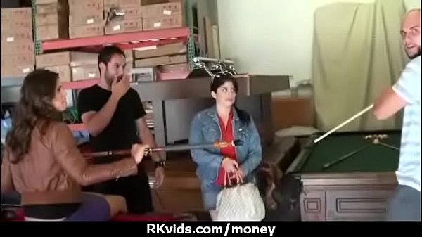 Slutty amateur babe is paid cash from somecrazy public sex 18