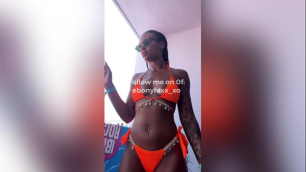 Leaked video of black model ebony foxx smoking