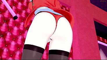 Play MP4 - Charlie masturbating until she orgasms - Hazbin Hotel Hentai&period;