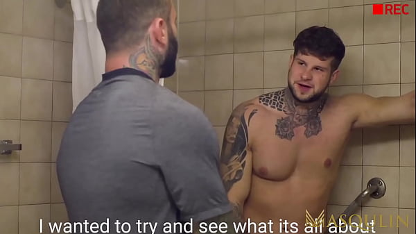 Inked Hunks Bareback After Cock Blowing 