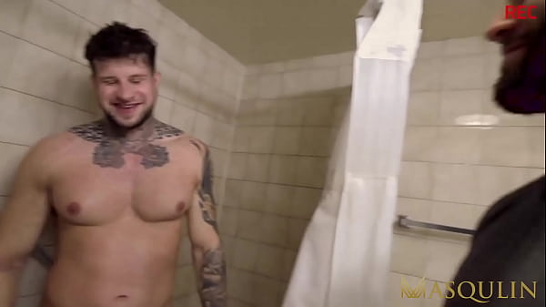 Play MP4 - MASQULIN Tattooed Hunk Markus Kage Raw Breeds Andrew Green