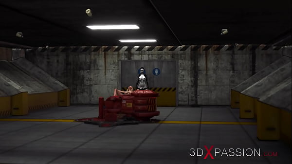 Play MP4 - Fuck system in Area 51&period; Female android fucks hard a sexy blonde
