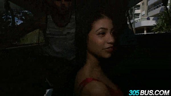 Tiny teen latina Veronica Rodriguez takes a couple of cocks on the_305bus 2.2