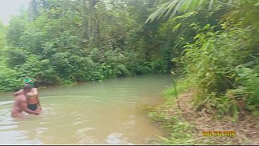Horny Village Girlfriend Get Drill By Big Fat Cock In The Stream Path thumbnail