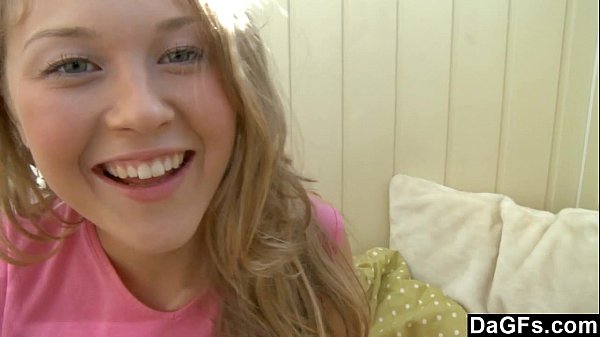 Play MP4 - Dagfs - Blonde Teen Moaning In Pleasure While Masturbating