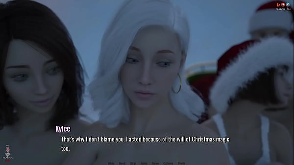 Happy new year special gift form playful fox 