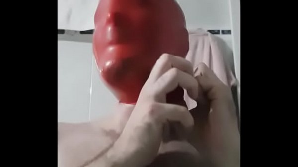B latex balloon red wank