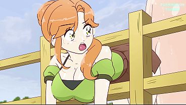 Nonton Alex Got Stuck In The Fence On Purpose And Steve Fucked Her! Hentai (porn Anime Sex )4k 2026 thumbnail