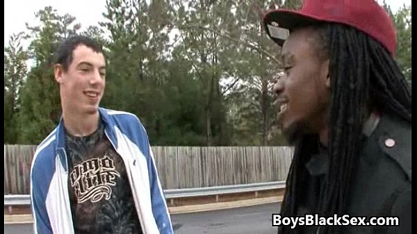 Blacks On Boys - Skinny White Gay Boy Fucked By BBC 04