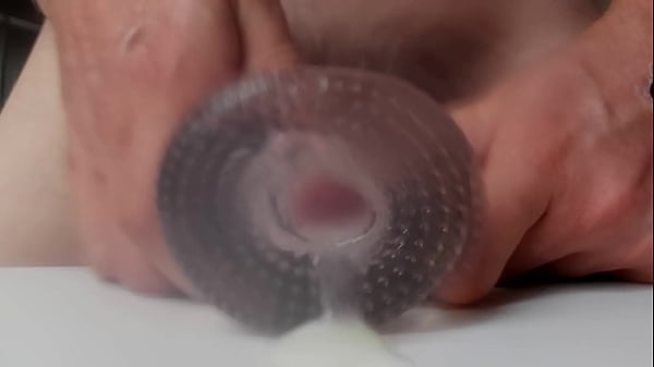 Cum in toy 