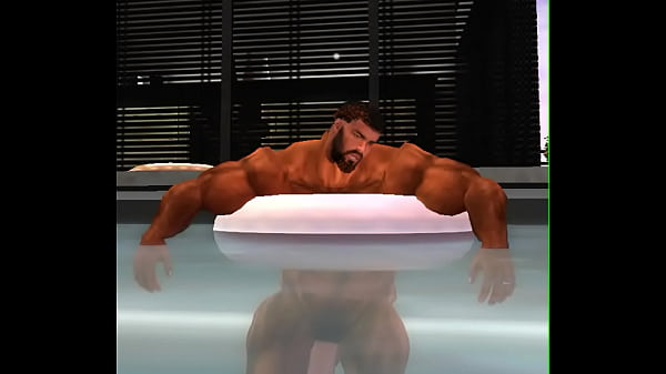 cam heyward naked in pool