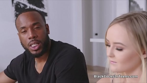 Blondeteen fucktoy can barely blow_that BBC