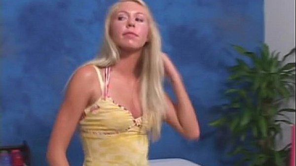 Sexy massage girl bounces on pecker