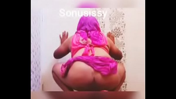 Sonu dildo ride in bathroom 