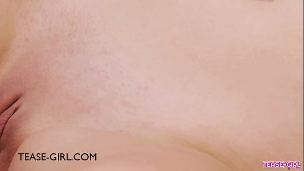 Pretty teen model naked close up