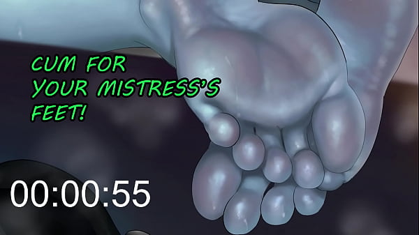 Can you cum in 1 minute for her femdom JOIfeet