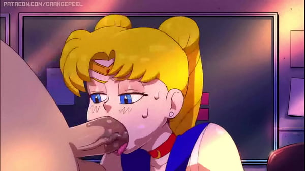Sailor moon throat bulge