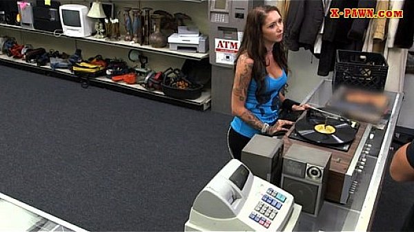 Busty babe pawn her pussy and pounded by pawn keeper 