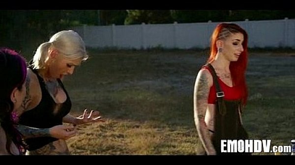 Tattooed goth babe 695 