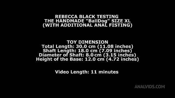 Rebecca Black Testing The Handmade Balldog Size L (With Additional Anal Fisting) TWT074