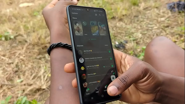 Horny couples exchanged nude pictures on chat and later met at the balcony and fucked hard 