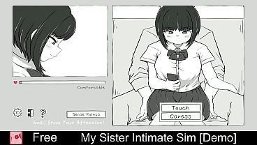 My s intimate sim demo free game itchio simulation 2d adult anime dating sim eroge erotic point & click sandbox slice of life