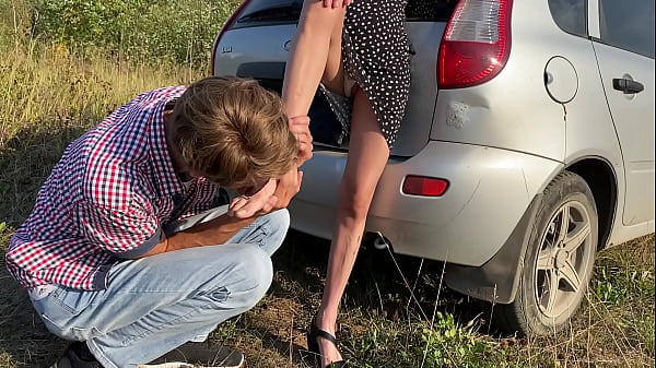 Foot Fetish in Nature