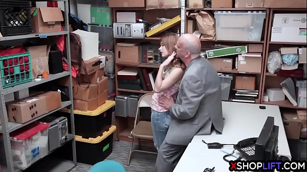 Play MP4 - Redhead teen got fucked because she helped a stepdad thief