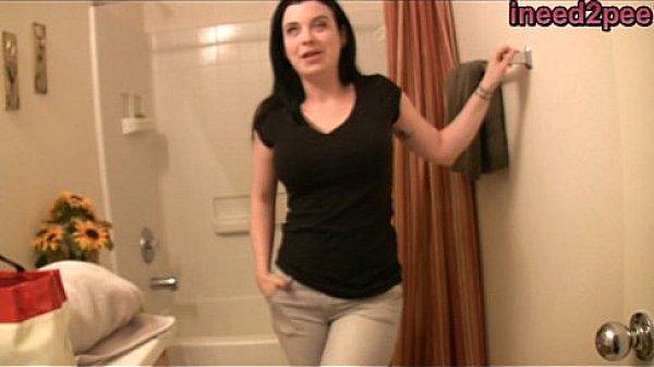 Sybil Hawthorne full bladder and jeans wetting 