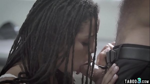 Ebony_teen athlete performs a_humiliating clinical test