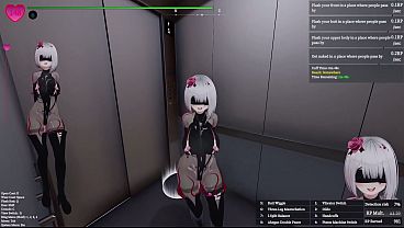 Manaka In The Condo Building... Handcuff Game (Modded) 