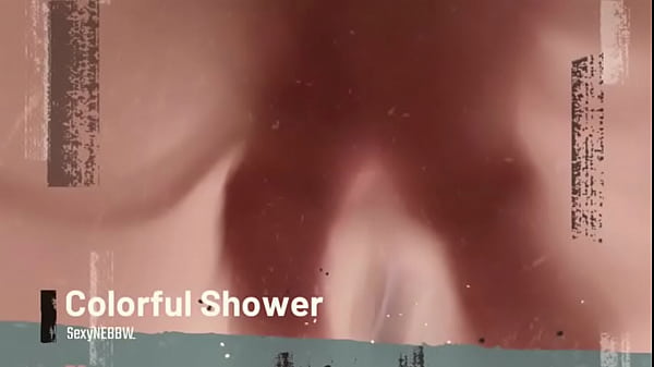 Lightshow colorful shower 